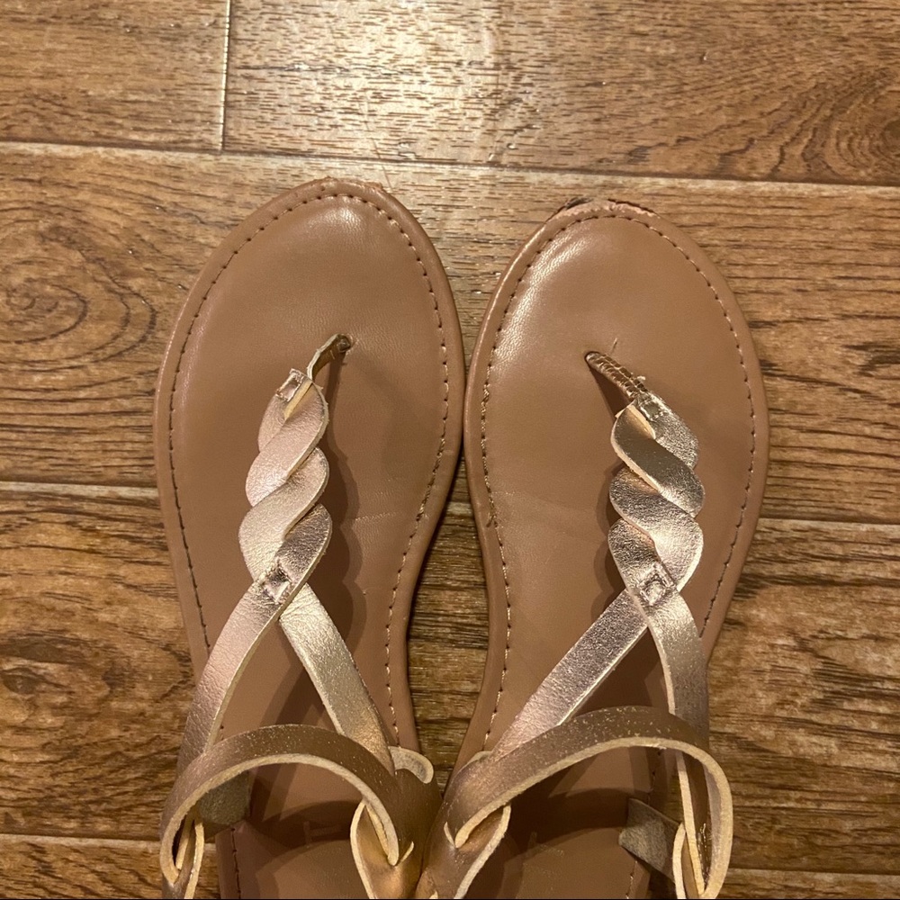 Mix It | Gold metallic sandal - Picture 1 of 5